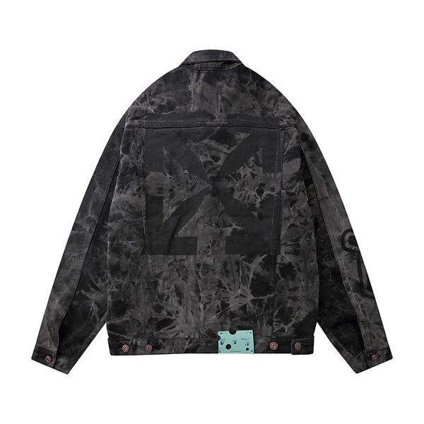 

21ss fashion brand style autumn and winter clothes used as old cstyleboy jacket large off men's wear, Black;brown