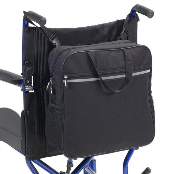 

storage bags wheelchair bag shopping mobility holdall handle scooter walker frame handbags black