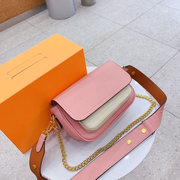 

designer handbags chain bag real leather large-capacity messenger bags e