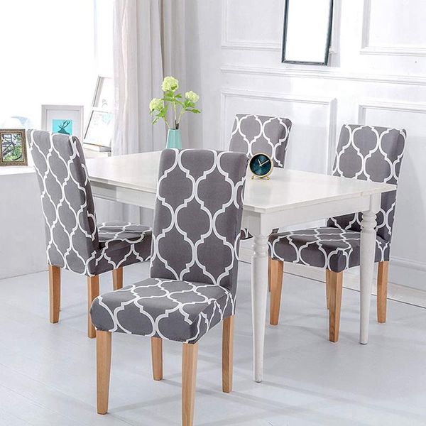 

chair covers 4 pcs stretch removable washable dining room protector slipcovers/home decor seat cover
