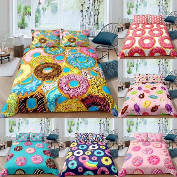 

bedding sets nonuts pattern cure set  3d cute printed duvet cover bedclothes 2/3pcs home textiles luxury bedspread