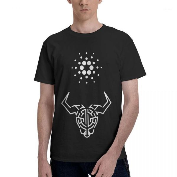 

men's t-shirts promo cardano daedalus wallet ii case basic short sleeve t-shirt solana funny print tee usa size, White;black