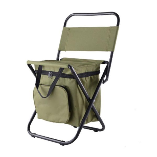 

folding fishing chair refrigerated cooler bag backpack stool outdoor hiking seat table bags pesca iscas tackle accessories