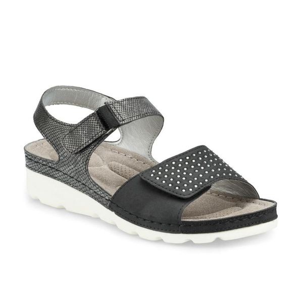 

161165.z black women sandals polaris