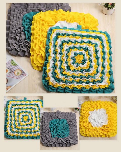 

kennels & pens snuffle mat pet dog feeding durable training mats encouraging natural foraging skills interactive feed game for boredom