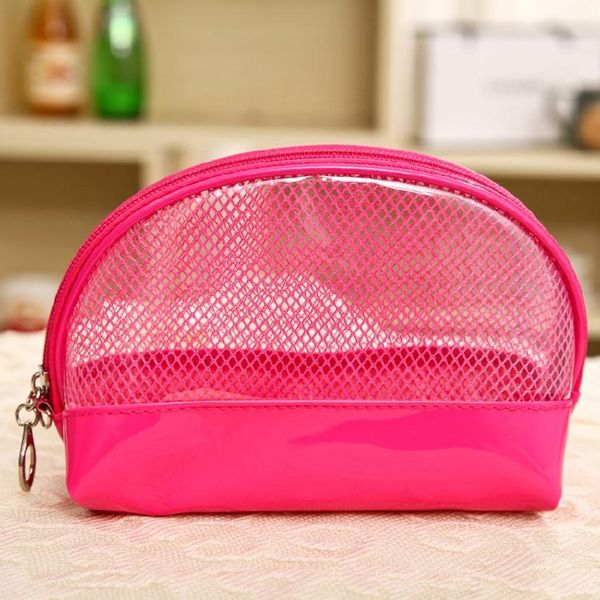 

travel zipper waterproof cosmetic bag makeup pouch toiletry wash organizer case gift bags & cases