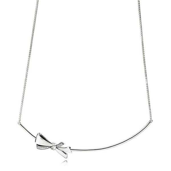

new 2021 100% 925 sterling silver brilliant necklace fit diy original fshion jewelry gift 1111