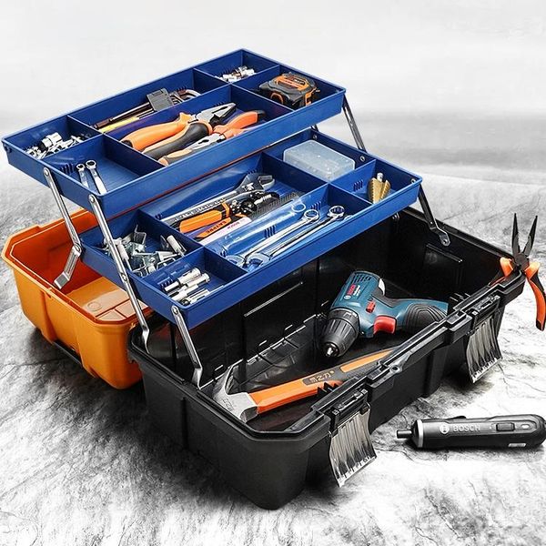 

tool organizers household hard case metal stackable portable multifunction kit with storage caisse a outil tools packaging dk50tb