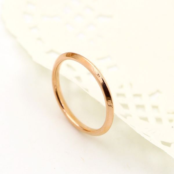 

j5-411b korean stereo rose gold ring, Silver