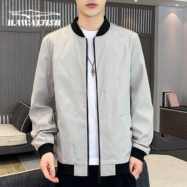 

men's jackets hawaifish brand jacket 2021 autumn style fashion chaqueta hombre youth student casaco masculino, Black;brown