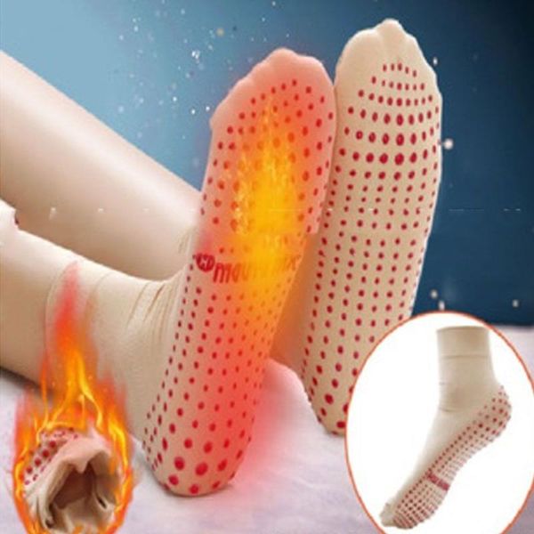 

men's socks massage fashion variety stocking self-heating long winter, Black