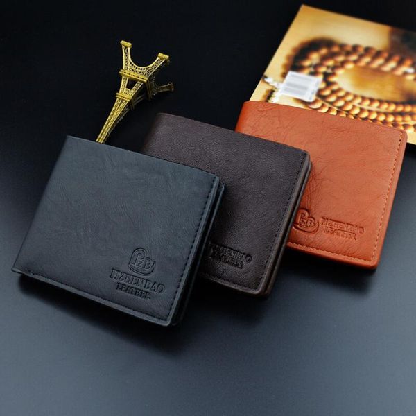 

wallets men purse pu small mini storage bag fashion durable for coin money cards ser88, Red;black