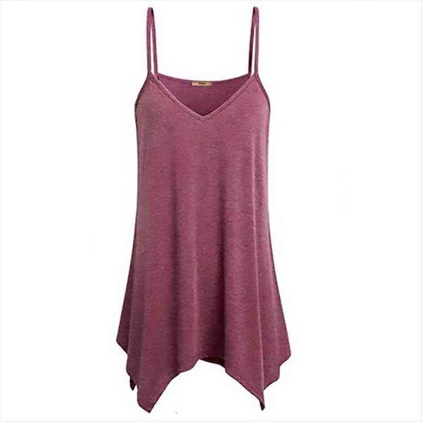 

summer fashion handkerchief hem womens cami flowy plus size s 5xl casual spaghetti strap camisoles tank, White