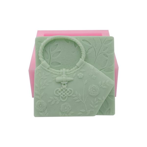 

craft tools monqui chinese style knot silicone soap molds candle art resin