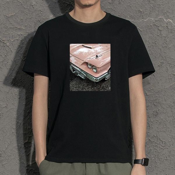 

men's t-shirts pink sports car cure cool streetwear men/women summer trend harajuku graphic t shirts arrival 2021 gothic tees, White;black