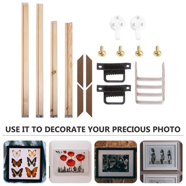 

set modern minimalist picture frame diy combination solid wood po frames