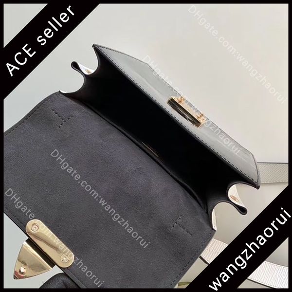 

handbag with cross body bags patent leather shoulder 0gc8 female messenger bag lady wallet fashion purse box b050 quality