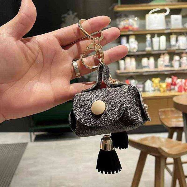 

fashion small key chain bag for lipstick with convenient way for women in casual h1126, Silver