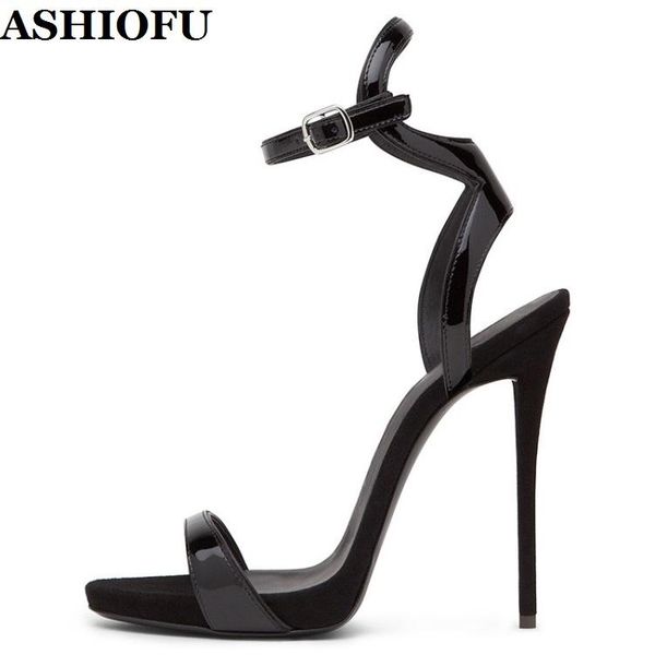 

wholesale women's high-heeled sandals eurolish plus size summer shoes evening party fashion club, Black