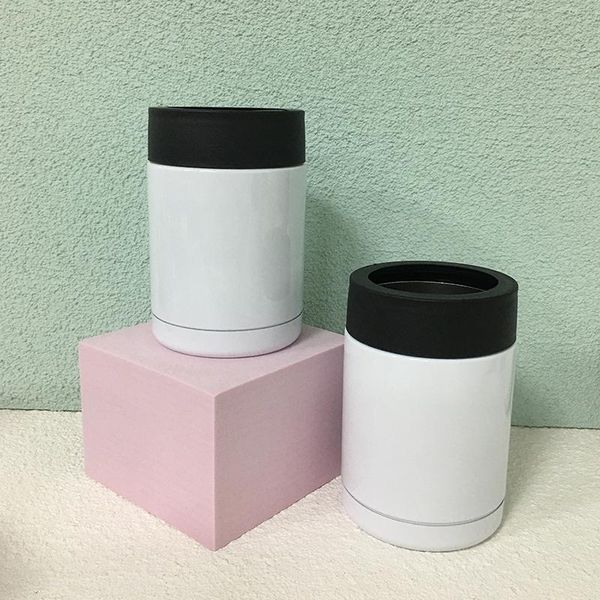 

water bottles 12oz cola can sublimation cold keeper tumblers beer mug with heat transfer coating christmas party gifts