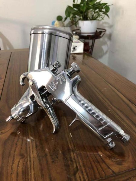 

professional spray guns w-71 3.0/3.5mm grativy paint gun w-77 suction latex tools furniture woodwork metal pneumatic spraying