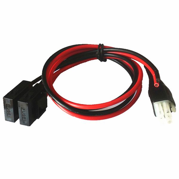 1M 30A Fusível Cabo Cabo de Alimentação Curto Curto DC para YAESU FT-857D FT-897D IC-725A IC-78IC-706 IC-718 IC-746 IC-756 Acessórios de rádio