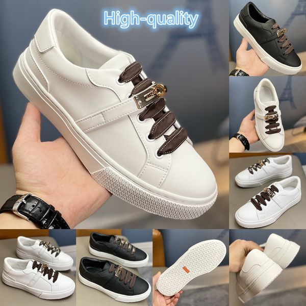 

casual shoes women men shoe leather black white sneakers size:35-45lace up comfort pretty girl trainers daily lifestyle man jogging walking