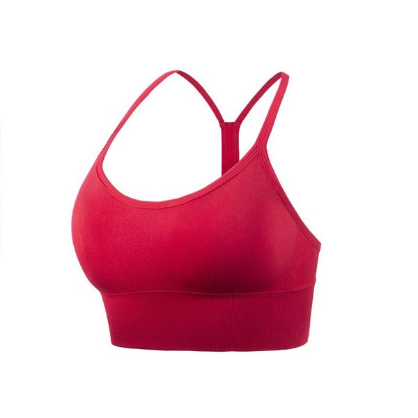 

yoga outfit y-shaped beautiful back sports bra shockproof quick-drying fitness underwear