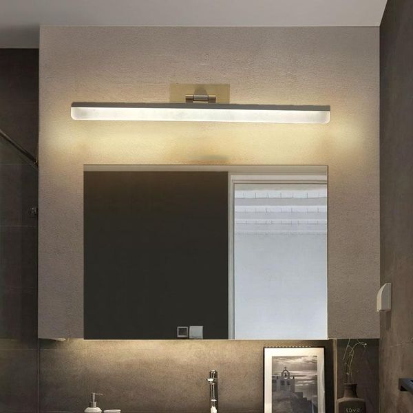 

wall lamp led bathroom modern minimalist mirror cabinet special front