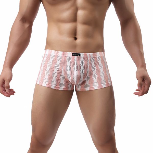

oem torres men's underwear translucent low waist boxers festive lantern picture b137, Black;white