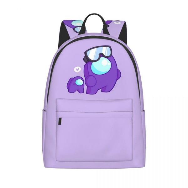 

backpack game kawaii team impostor sus sussy amogus backpacks bag student bags for man woman