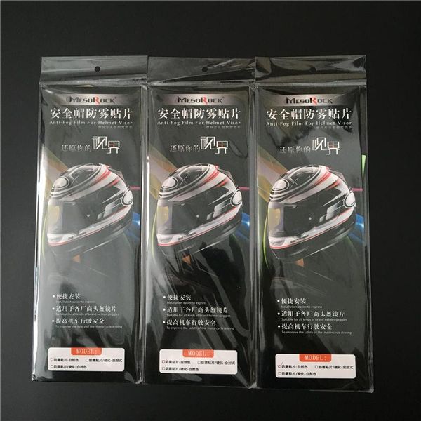 

motorcycle helmets helmet clear anti-fog patch film universal lens fog resistant films for all model durable