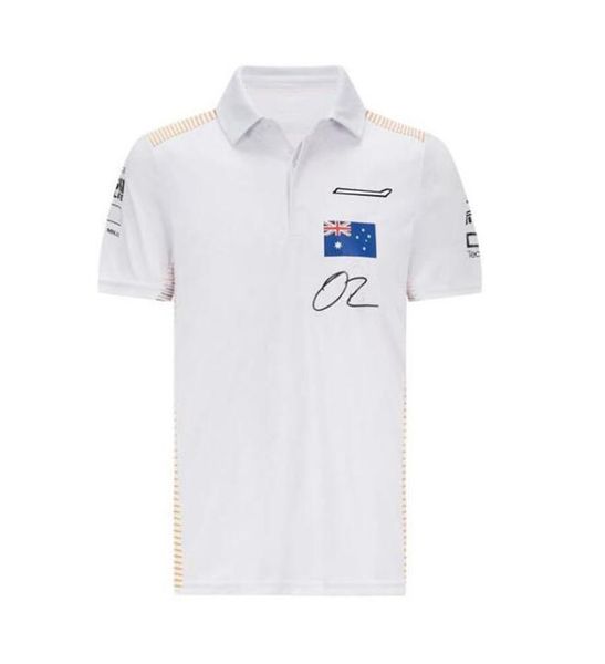 

f1 team polo shirt 2021 new summer jersey with the same customization
