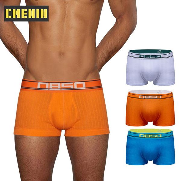 

underpants cmenin bs cotton gay men's panties boxers shorts soft bokserki meskie man underwear boxer men un bs313, Black;white