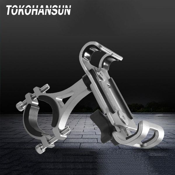 

aluminium alloy mobile cell phone holder stands for bicycle moto metal mountain road bike s7 galaxy s9 mounts & holders