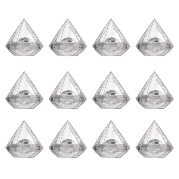 

gift wrap 12pcs diamond shaped candy box packing case creative suger holder adorable container for home party