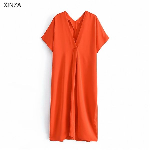 

casual dresses women summer tunic long short wide sleeve ruching satin woman fashion pleated asymmetric hem loose vcjy, Black;gray