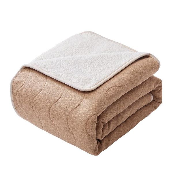 

blankets single waterproof heated electric blanket controller dual control heating household bed cobertor smart hx50