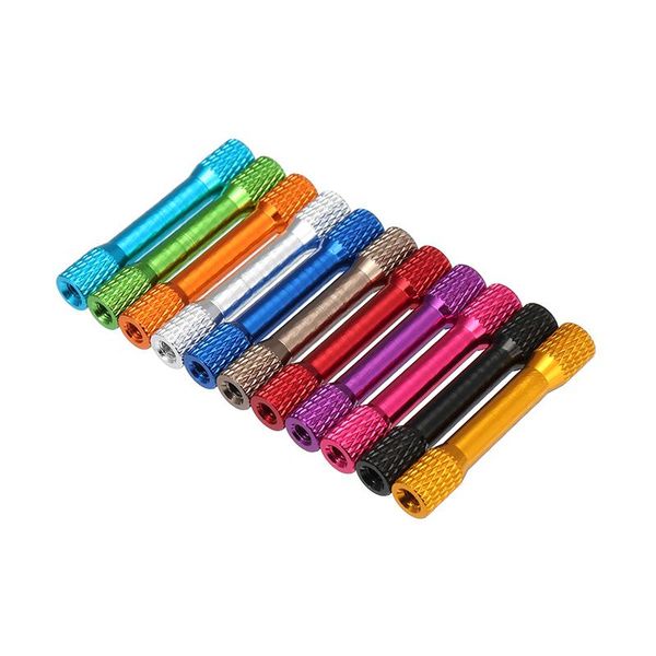 

kitchen faucets m3ar3 10pcs m3 35mm knurled standoff aluminum alloy multicolor
