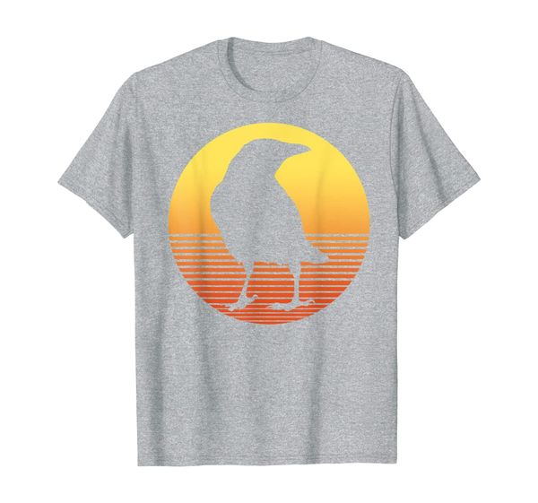 

crow t-shirt raven tee bird lover cute shirt gift, White;black