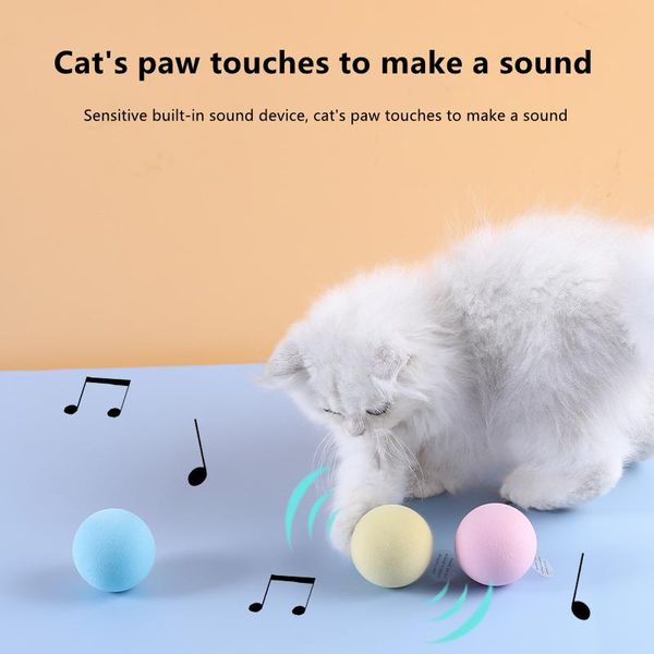 

cat toy self-hey bite-resistant kittens molar teeth, funny catnip ball toys