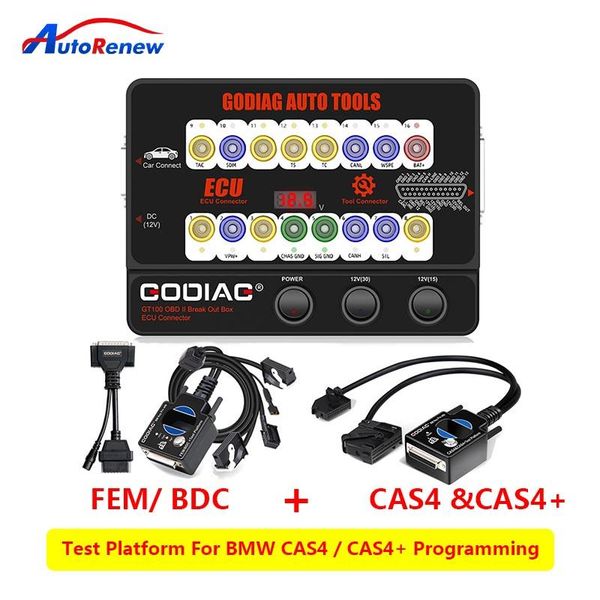 

diagnostic tools godiag gt100 auto obd ii break out box ecu connector plus test platform for cas4 / cas4+ programming diagnosis tool