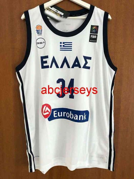 

giannis antetokounmpo greece basketball hellas jersey new xs-6xl, Black