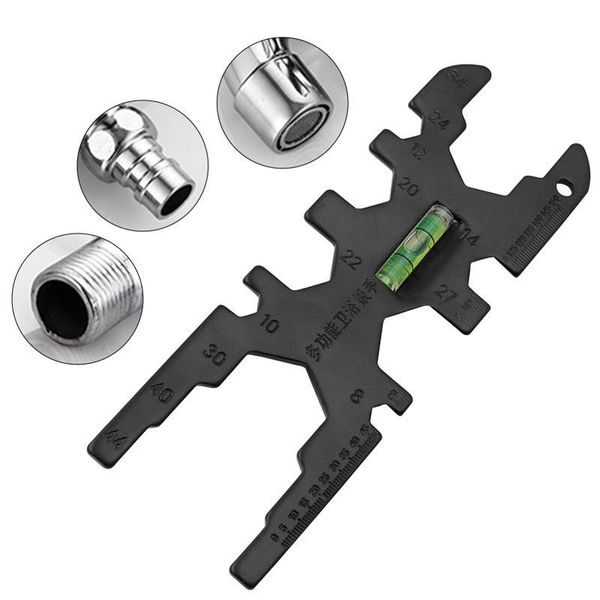 hand tools 14 in 1multifunctional bathroom wrench faucet & sink water pipe repair spanner drain counterbasin installer tool