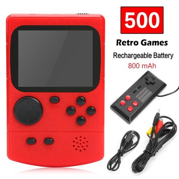 

handheld game player 3.0 inch mini retro console 500 games video portable pocket classic gaming kids gift players