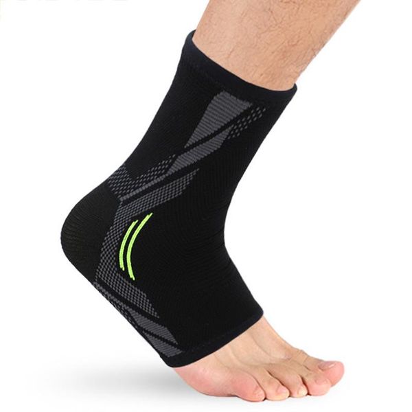 

ankle support sport pad breathable elastic foot warp brace for badminton basketball c55k sale, Blue;black