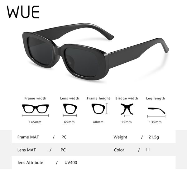

luxury designer sunglasses fashion square cat eye sunglasses women brand retro travel rectangle women's 0622, White;black
