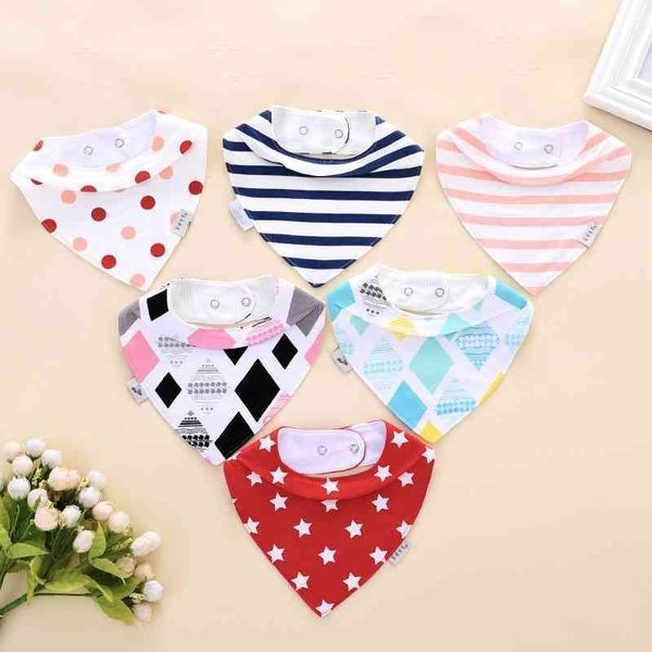

saliva quality newborn supplies baby triangle fleece baby saliva towel bib