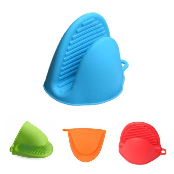 

disposable gloves silicone oven heat insulated finger cooking microwave non-slip gripper pot holder