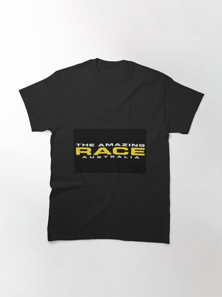 

men's t-shirts the amazing race australia classic t-shirt, White;black